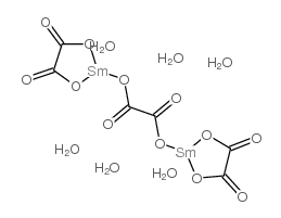 tris[oxalato(2-)]disamarium structure