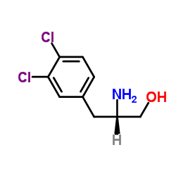 (S)-2-amino-3-(3,4-dichlorophenyl)propan-1-ol Structure