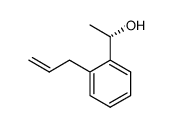 (S)-1-(2-(2-propenyl)phenyl)ethanol结构式