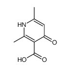 4-羟基-2,6-二甲基烟酸结构式