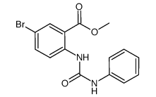 methyl 5-bromo-2-(3-phenylureido)benzoate Structure
