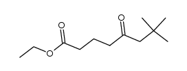 7,7-Dimethyl-5-oxooctansaeureethylester结构式