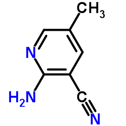 2-氨基-5-甲基烟腈结构式