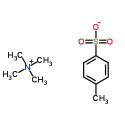 4-methylbenzenesulfonate,tetramethylazanium Structure