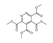 pyridazine-3,4,5,6-tetracarboxylic acid tetramethyl ester结构式