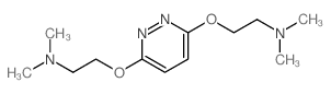 Pyridazine,3,6-bis[2-(dimethylamino)ethoxy]- (6CI,7CI,8CI) Structure
