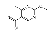 2-methoxy-4,6-dimethylpyrimidine-5-carboxamide Structure