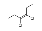 3,4-dichloro-(Z)-3-hexene Structure