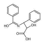 (2S,3R)-3-benzamido-2-hydroxy-3-phenylpropanoic acid Structure