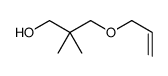 2,2-dimethyl-3-prop-2-enoxypropan-1-ol Structure
