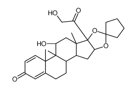 21-Desacetyl Amcinonide structure