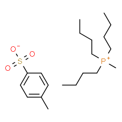 三丁基甲基膦酸甲酯-甲苯磺酸酯, CYPHOS® IL 120W结构式