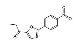 1-[5-(4-nitrophenyl)furan-2-yl]propan-1-one结构式