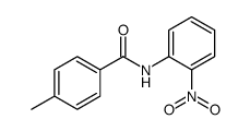 4-methyl-N-(2-nitrophenyl)benzamide Structure