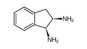 (+/-)-cis-1,2-diaminoindane结构式