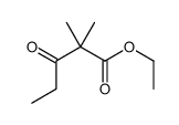 ethyl 2,2-dimethyl-3-oxopentanoate Structure