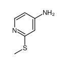 4-AMino-2-(Methylthio)pyridine Structure