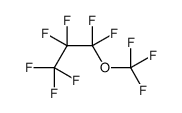 1,1,1,2,2,3,3-heptafluoro-3-(trifluoromethoxy)propane Structure
