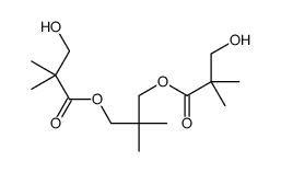 2,2-dimethylpropane-1,3-diyl bis(3-hydroxypivalate) Structure