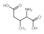 Glutamic acid, 3-methyl-结构式