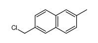 2-(chloromethyl)-6-methylnaphthalene结构式