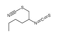 2-isothiocyanatohexyl thiocyanate结构式