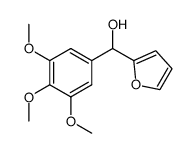 α-(3,4,5-trimethoxyphenyl)-2-furanmethanol结构式