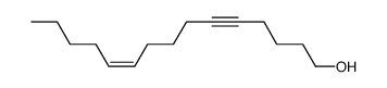 (Z)-10-Pentadecen-5-yn-1-ol结构式