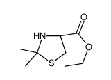 ethyl (4R)-2,2-dimethyl-1,3-thiazolidine-4-carboxylate Structure