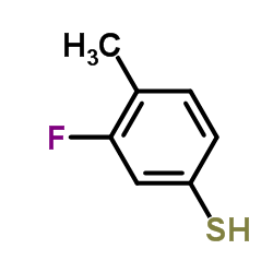 3-氟-4-甲基苯硫酚结构式