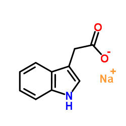 IAA-Na 3-吲哚乙酸钠结构式