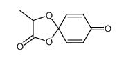 3-methyl-1,4-dioxaspiro[4.5]deca-6,9-diene-2,8-dione结构式