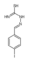 [(4-iodophenyl)methylideneamino]thiourea Structure