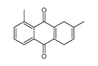 2,8-dimethyl-1,4-dihydroanthracene-9,10-dione结构式
