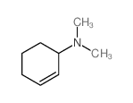 N,N-dimethylcyclohex-2-en-1-amine Structure
