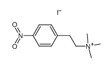 (2-(p-nitrophenyl)ethyl)trimethylammonium iodide结构式