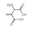 DL-Aspartic acid, 3-methylene- Structure