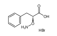 L-2-Aminooxy-3-phenylpropanoic acid hydrobromide结构式
