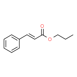 2-Propenoic acid, 3-phenyl-, propyl ester, (2E)-结构式