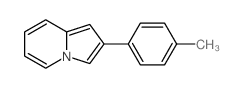 Indolizine,2-(4-methylphenyl)- Structure