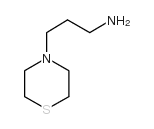 N-(3-氨基丙基)-硫代吗啉结构式