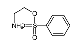 2-aminoethyl benzenesulfonate Structure