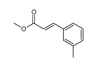 methyl 3-(3-methylphenyl)prop-2-enoate结构式