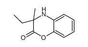 3-ethyl-3-methyl-4H-1,4-benzoxazin-2-one Structure
