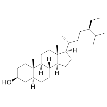 豆甾烷醇结构式