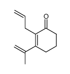 3-isopropenyl-2-allylcyclohex-2-en-1-one结构式