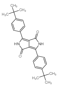 Pyrrolo3,4-cpyrrole-1,4-dione, 3,6-bis4-(1,1-dimethylethyl)phenyl-2,5-dihydro Structure