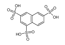 naphthalene-1,3,6-trisulphonic acid Structure