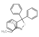 N-butan-2-ylidene-1,1,1-triphenyl-methanesulfenamide结构式