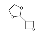 2-(thietan-3-yl)-1,3-dioxolane Structure